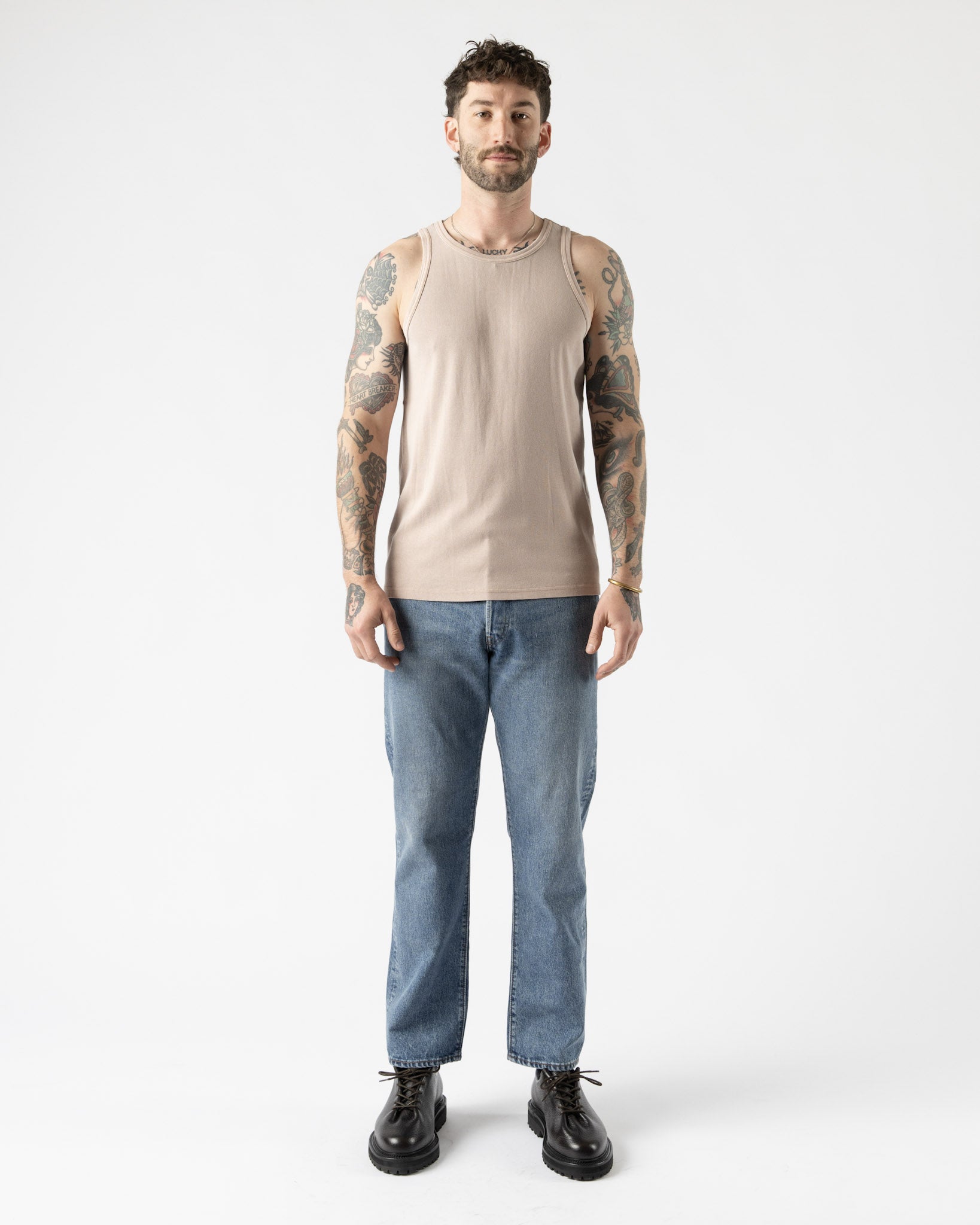 Baserange Briar Tank in Garnet Orange