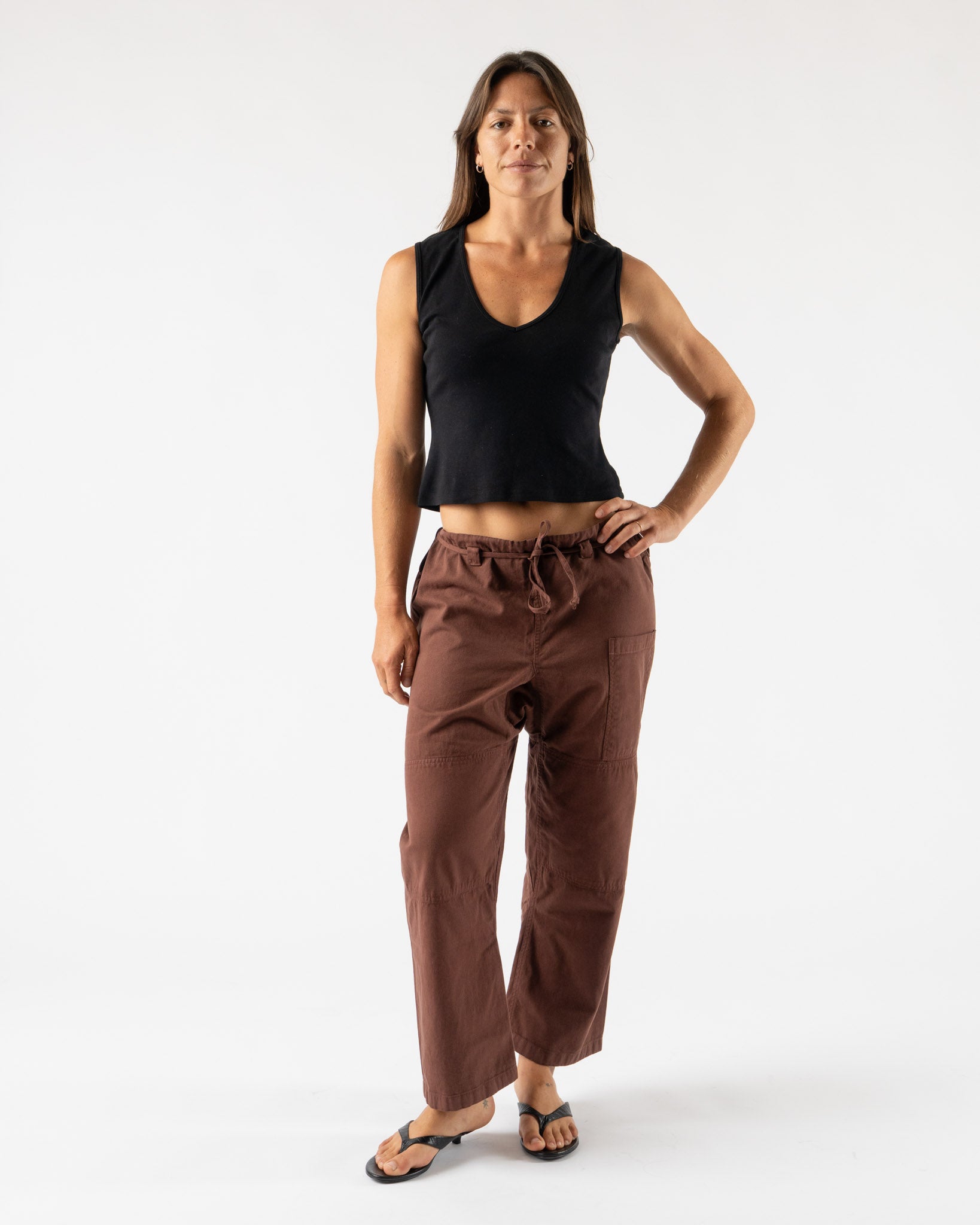 Gil Rodriguez The Lou Pant in Chocolate