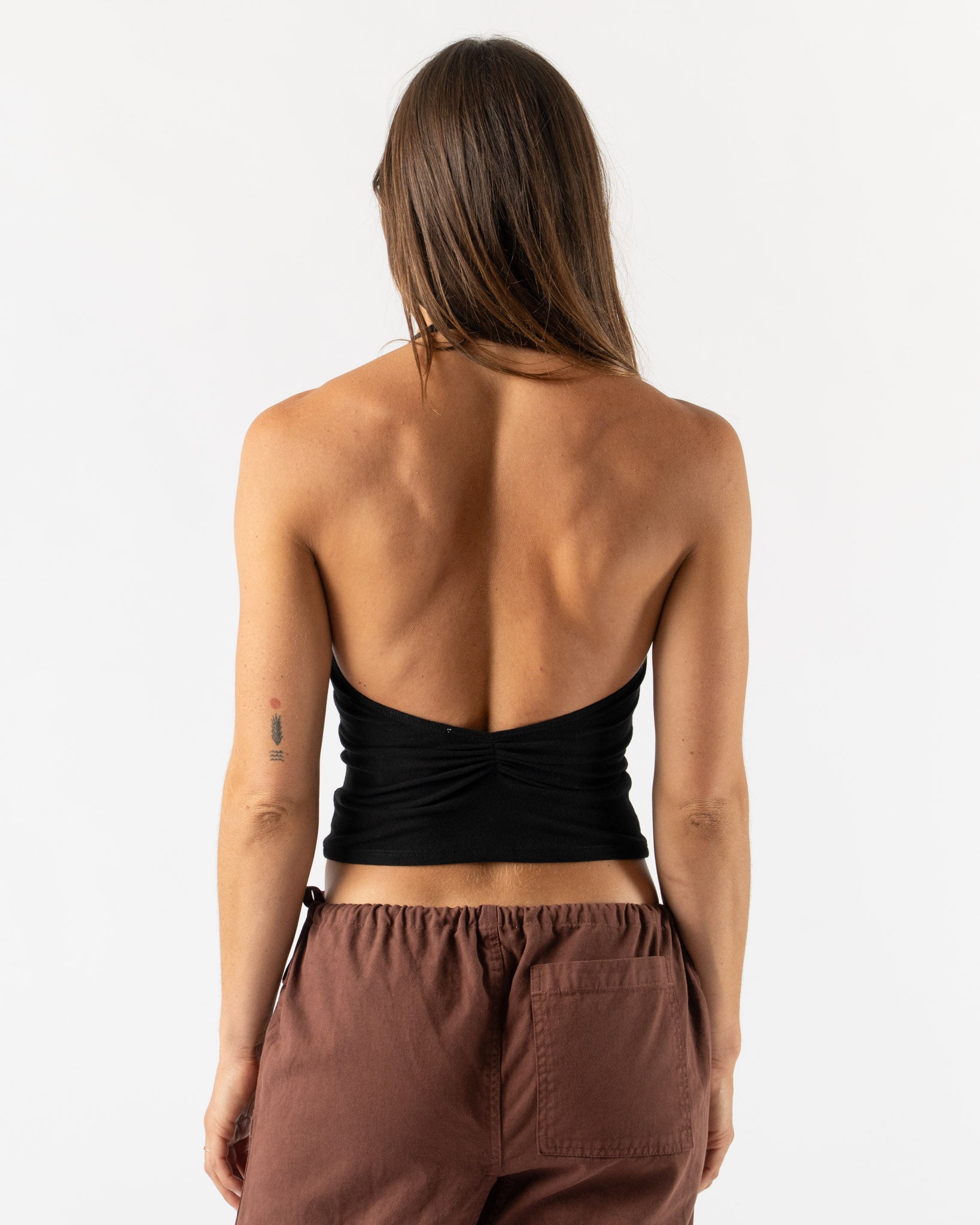 Gil Rodriguez Corazon Halter Top in Black