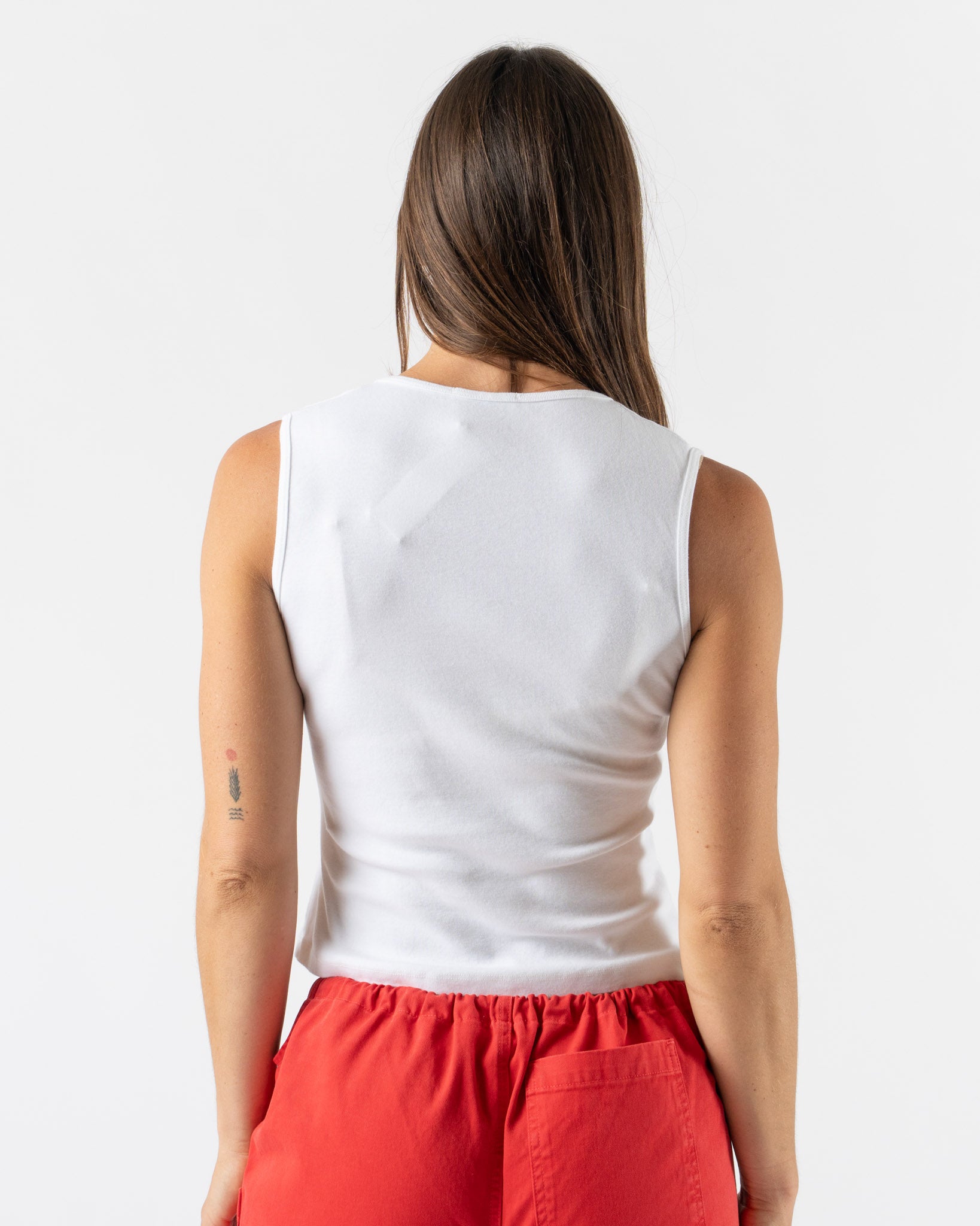 Gil Rodriguez Carrie Tank in White