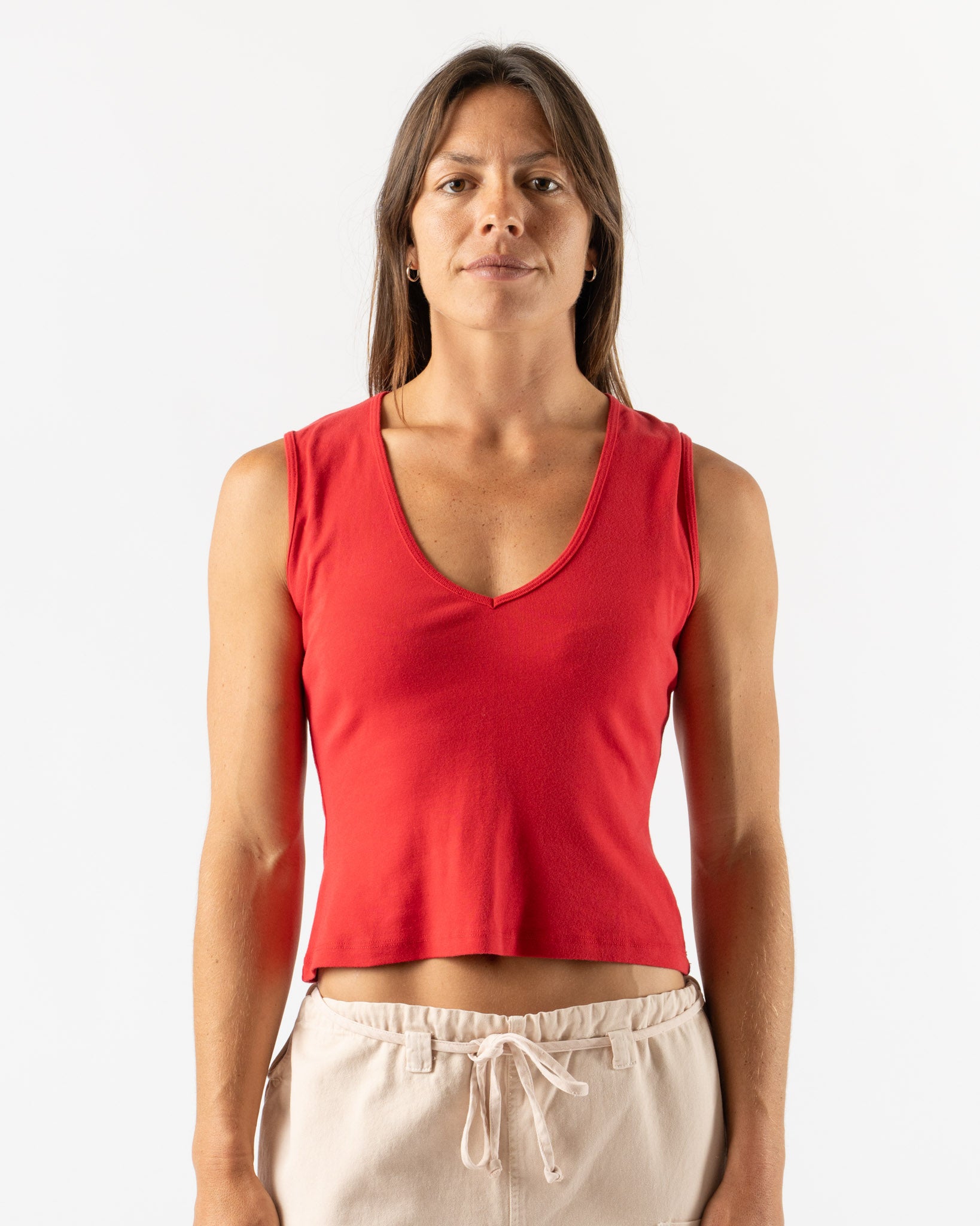Gil Rodriguez Carrie Tank in Tomate