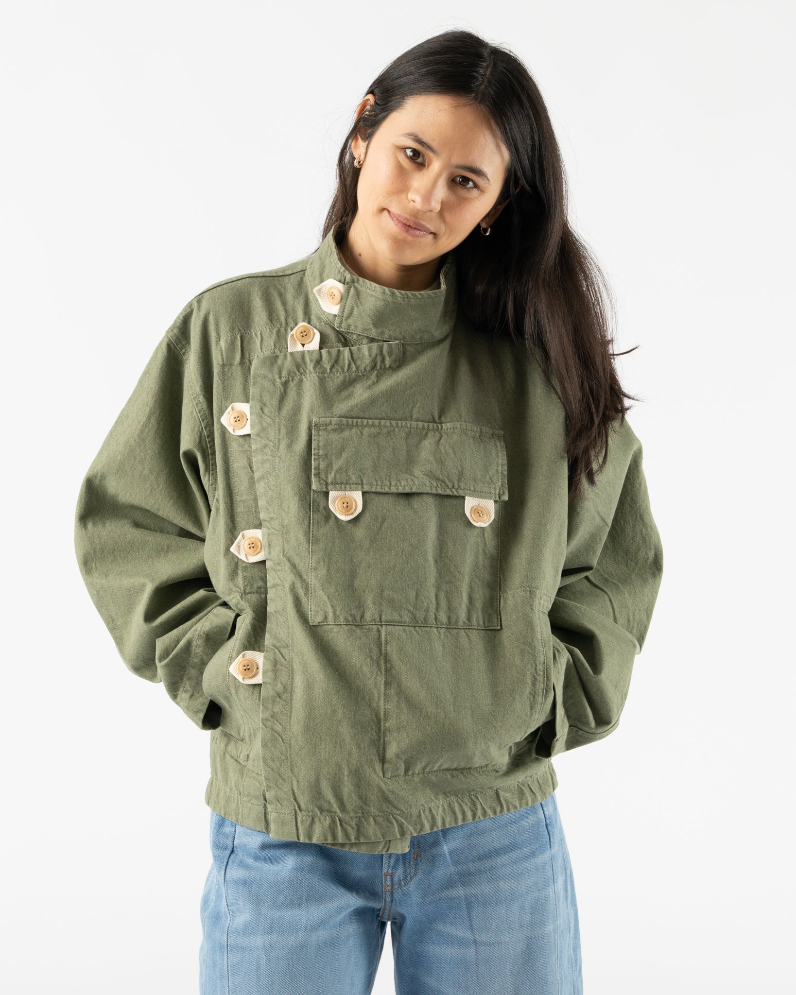 Girls of Dust Rider Jacket in Marshall Green