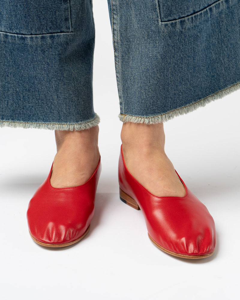Martiniano Glove Shoe in Red