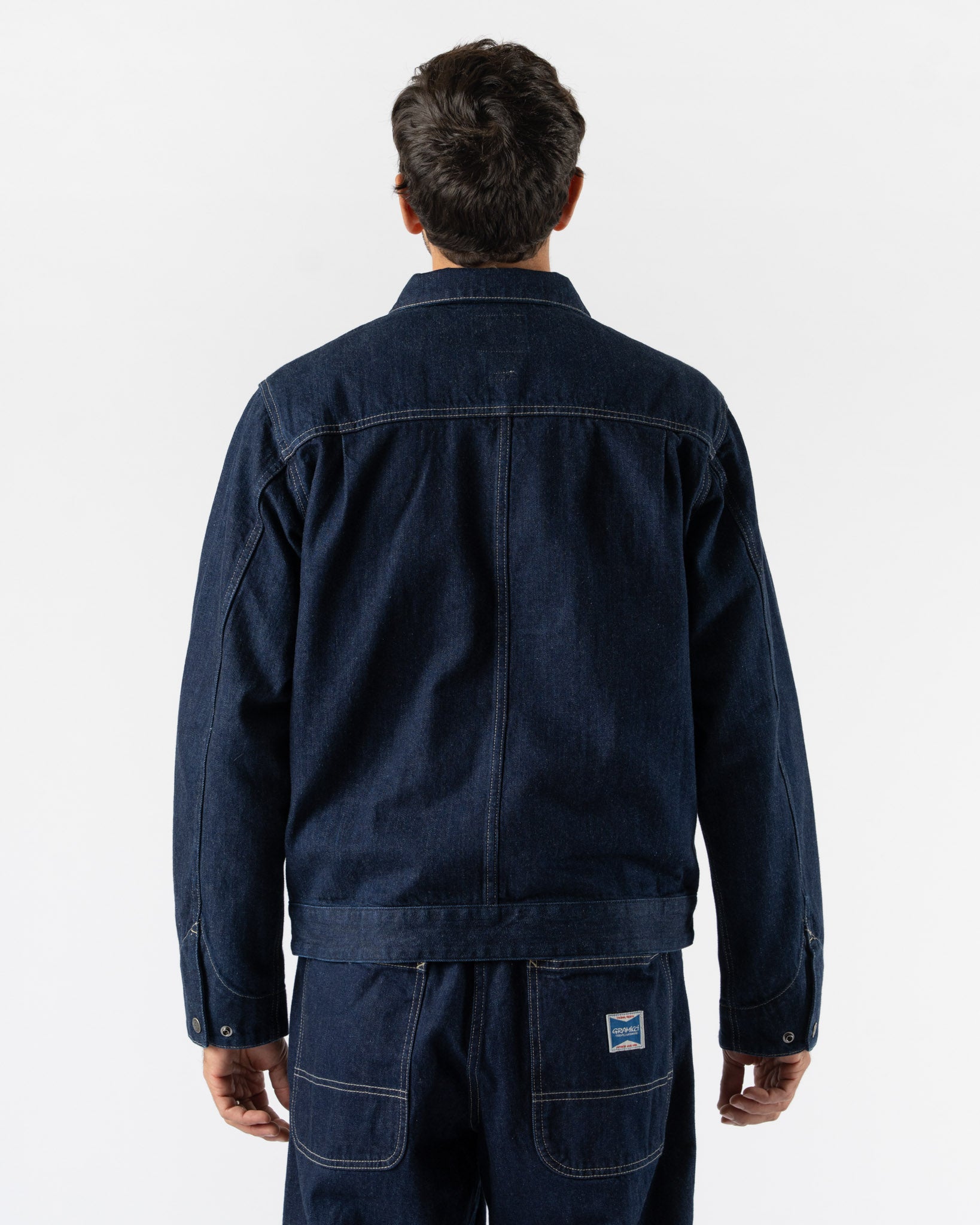 Gramicci Japanese Slub Denim Jacket in Indigo