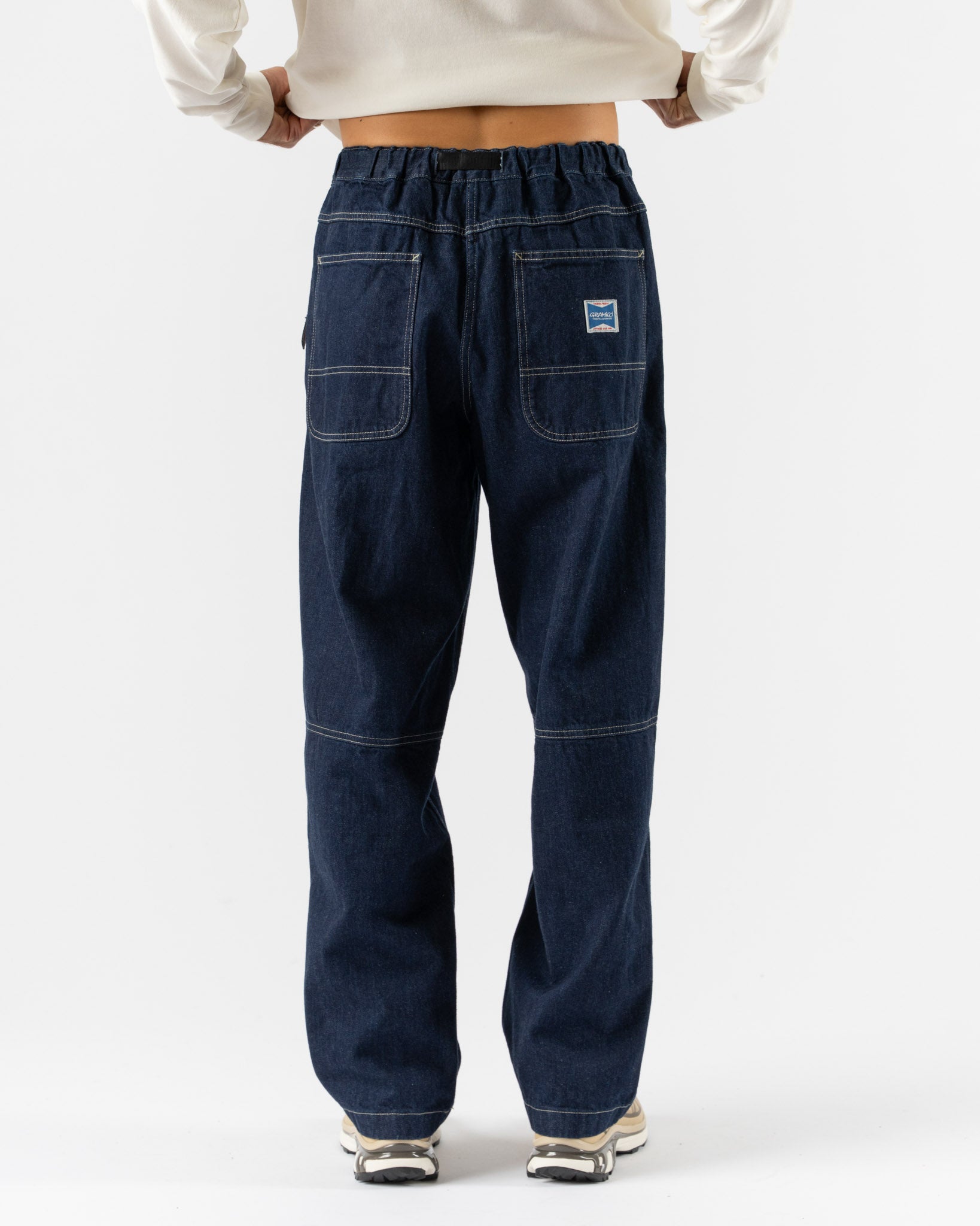 Gramicci Japanese Slub Denim Pant in Indigo
