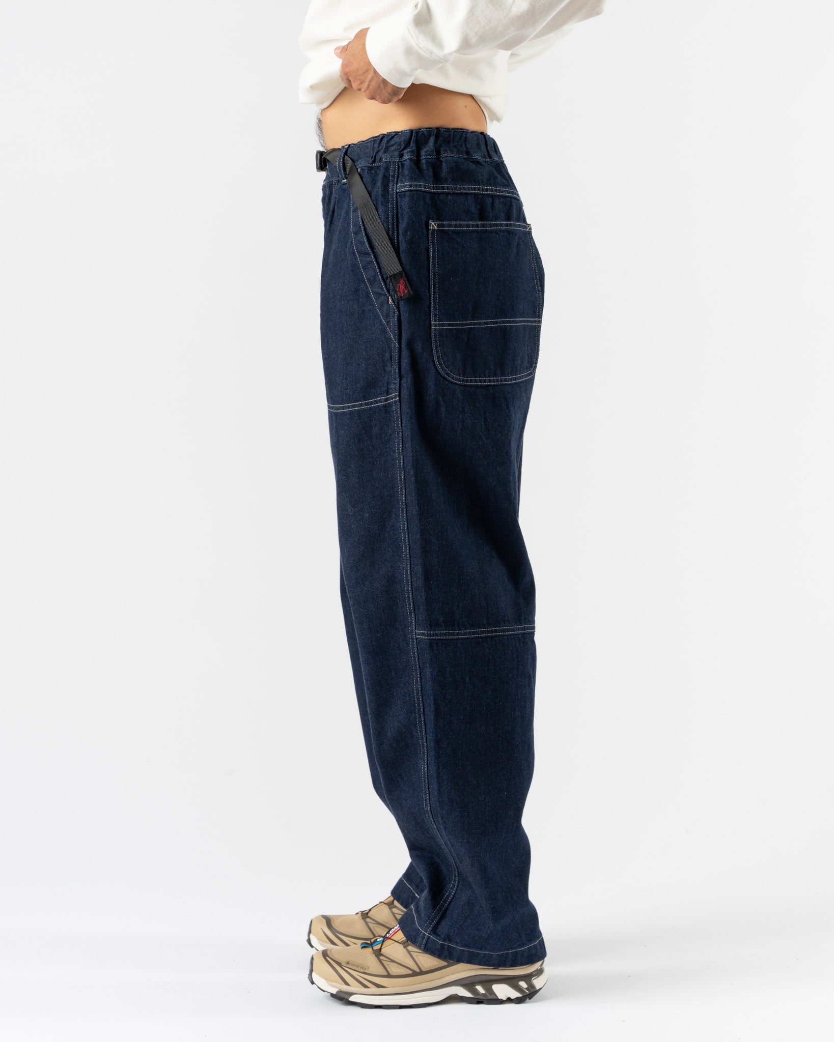 Gramicci Japanese Slub Denim Pant in Indigo