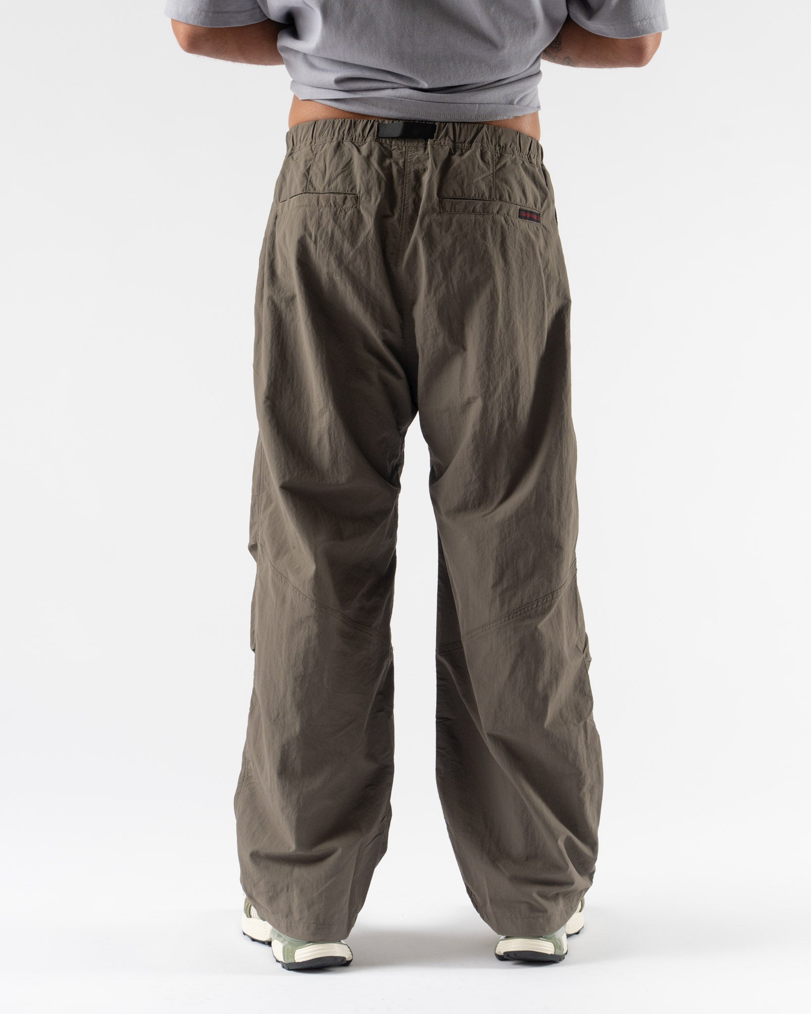 Gramicci Nylon Paneled Trek Pant in Granite Curated at Jake and Jones