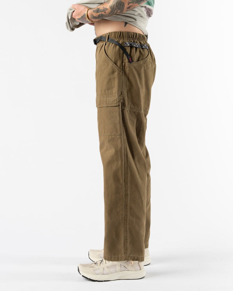 Gramicci Canvas Equipment Pant in Dusted Olive