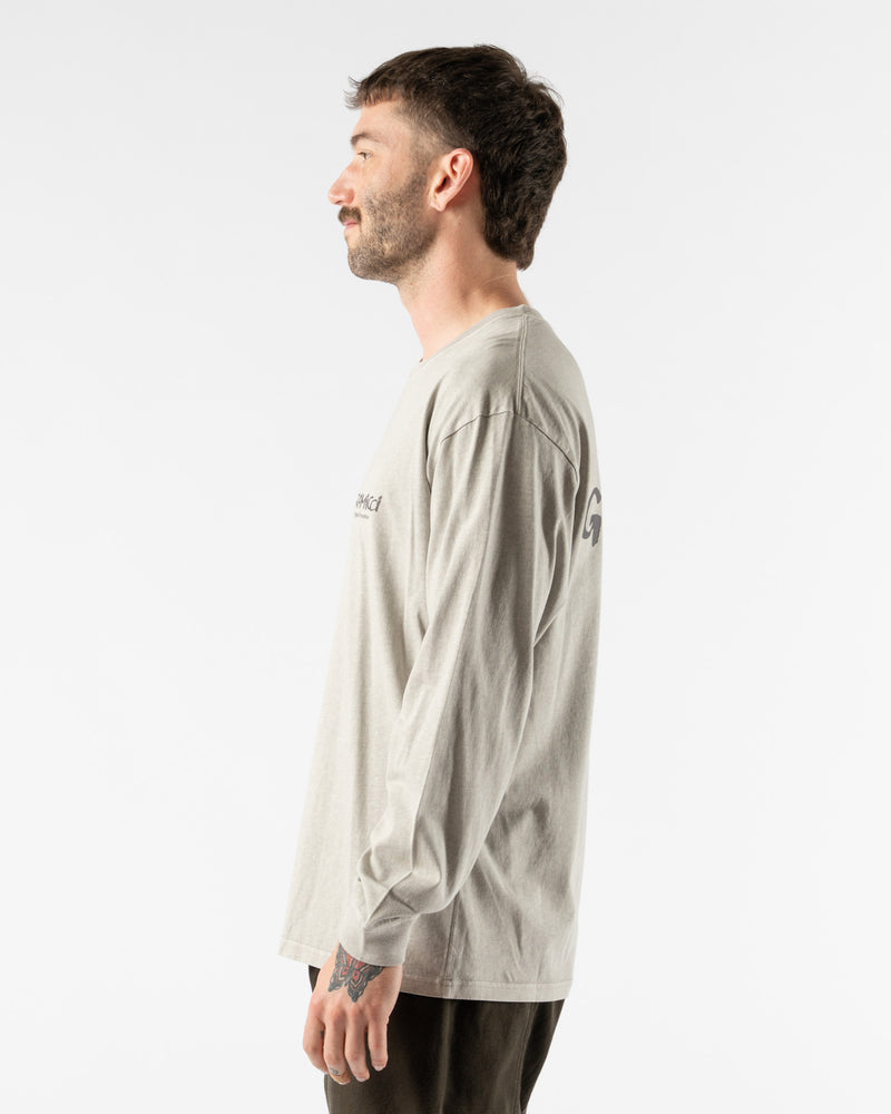 Gramicci Original Freedom Long Sleeve Tee in Pigment Slate