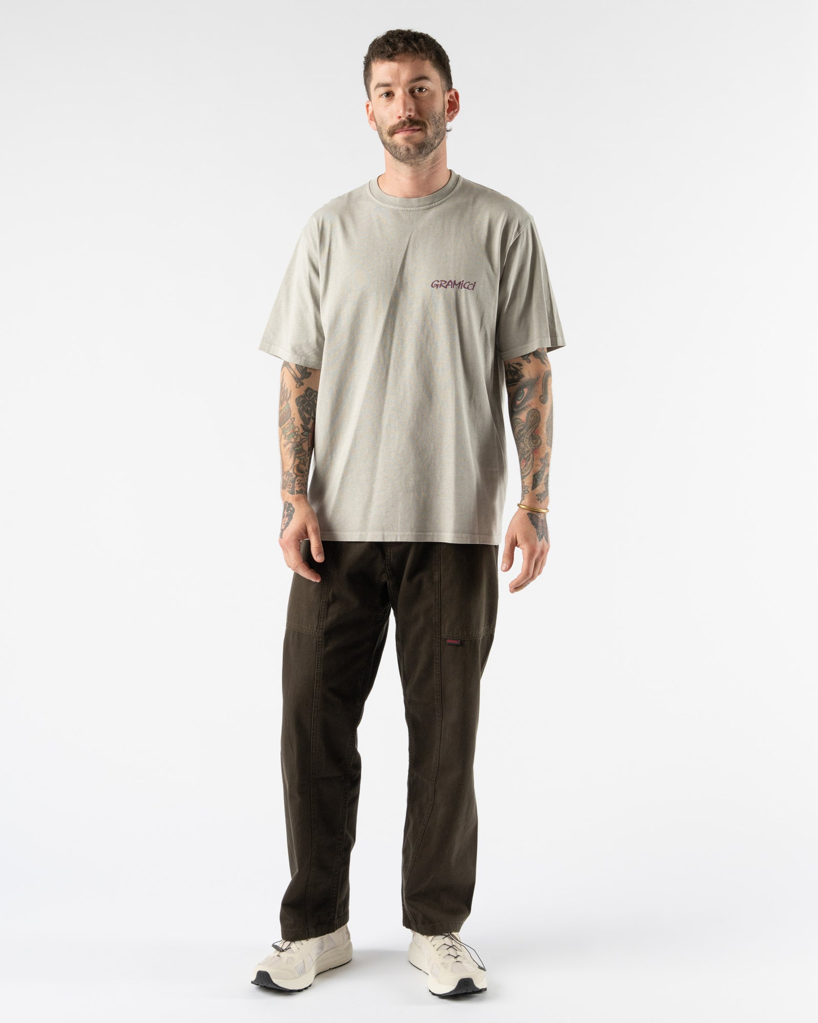 Gramicci Liberty Tee in Pigment Slate Curated at Jake and Jones