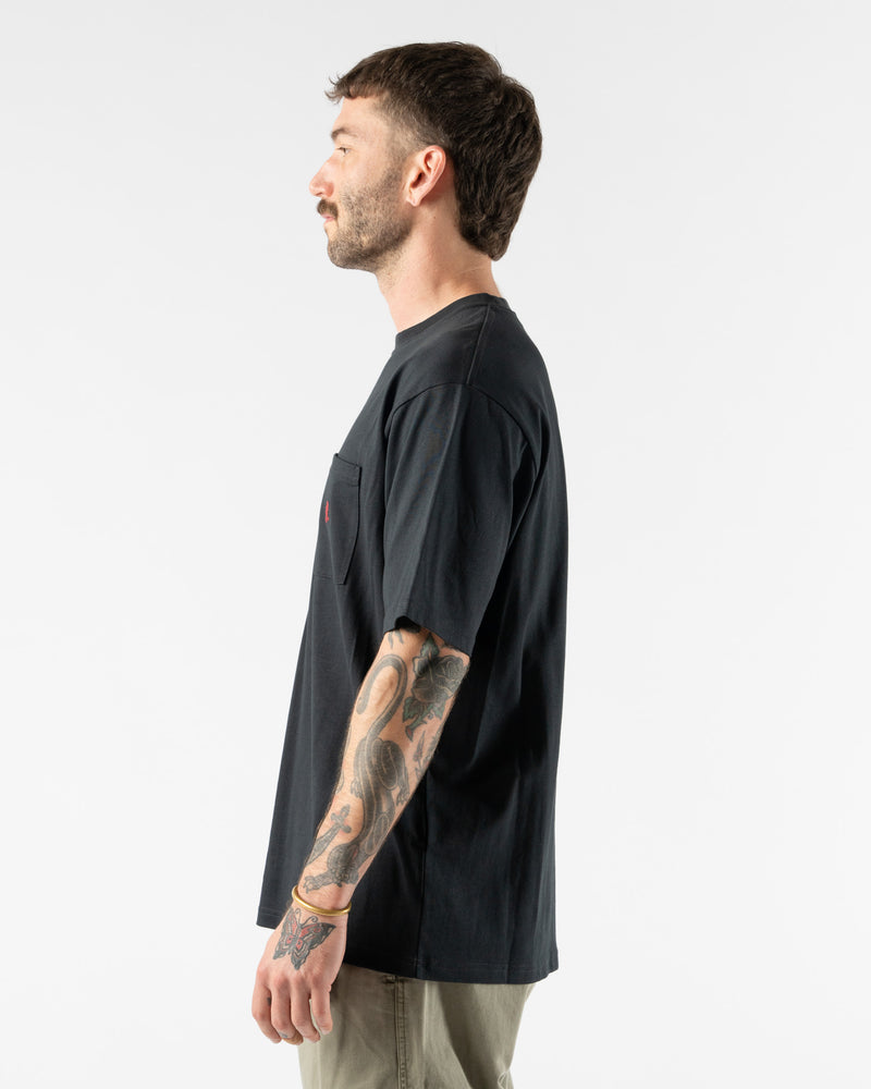 Gramicci One Point Tee in Vintage Black