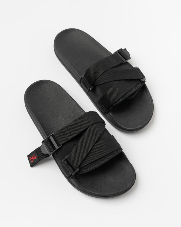 Gramicci Slide Sandals in Black