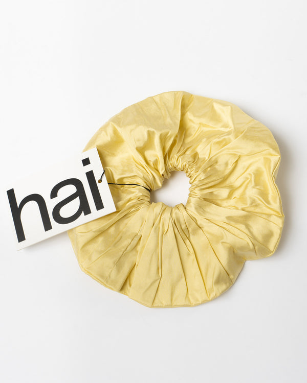 Hai Scrunchie in Light Yellow