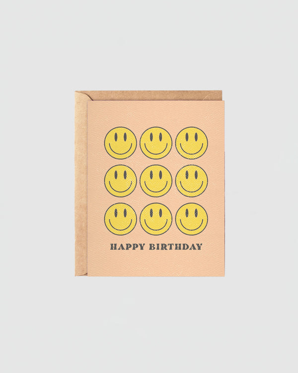 Daydream Prints Fun Smiley Card