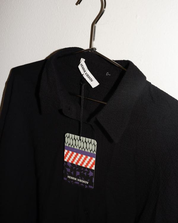 Pre-owned: Henrik Vibskov Slip Shirt in Black