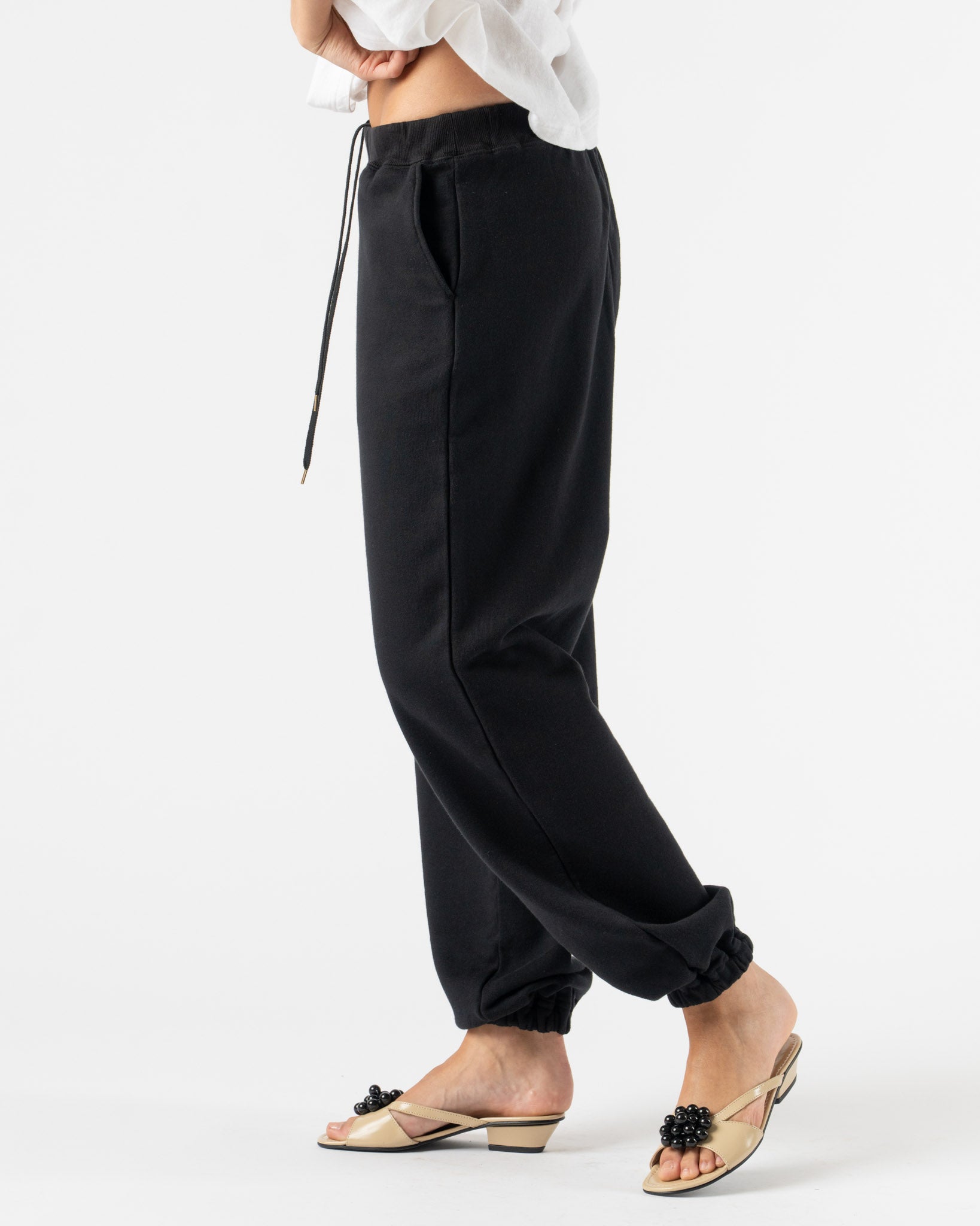 Ichi Antiquités French Terry Pants in Cotton