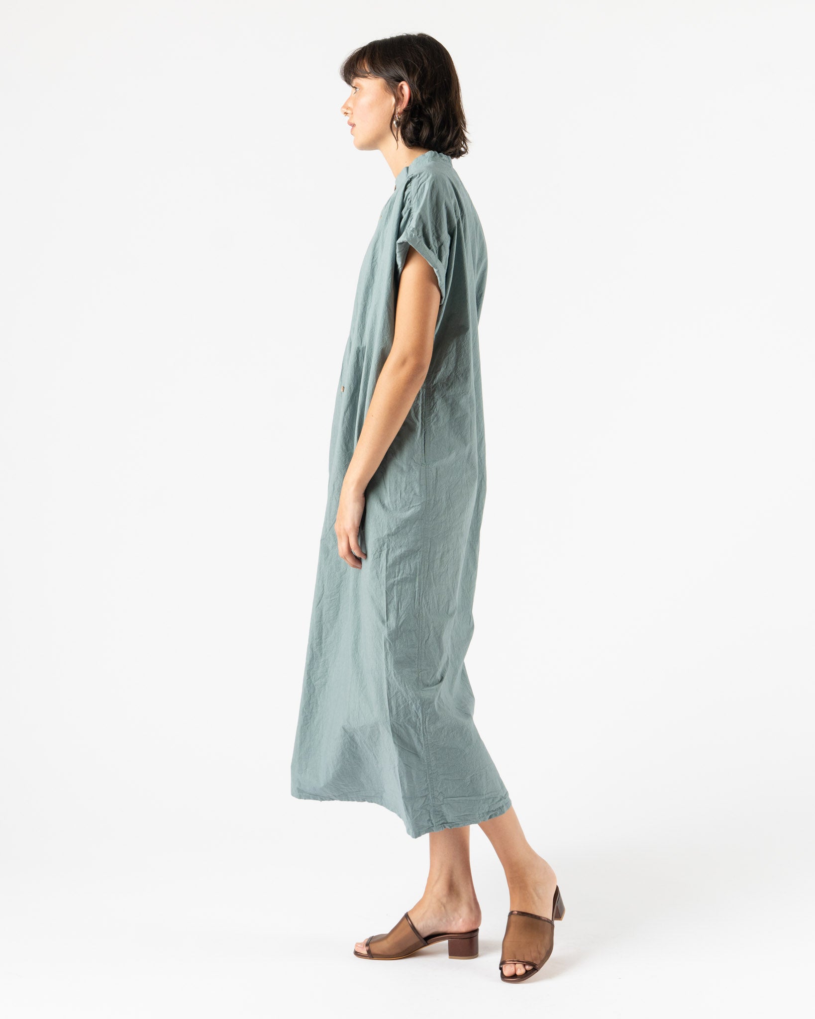 Ichi Antiquités Typewriter Dress in Ice Blue