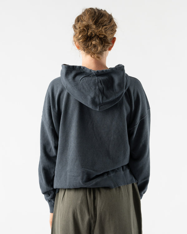 Ichi Antiquités French Terry Hoodie in Blue