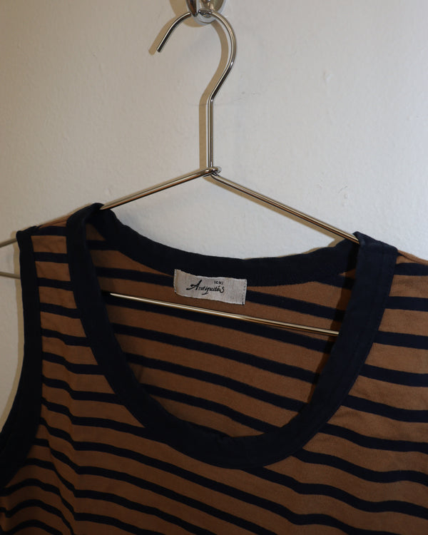 Pre-owned: Ichi Antiquites Striped Tank