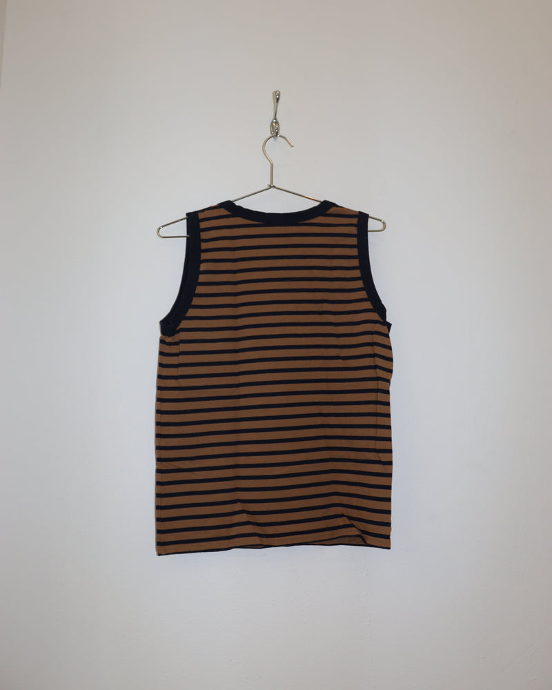 Pre-owned: Ichi Antiquites Striped Tank