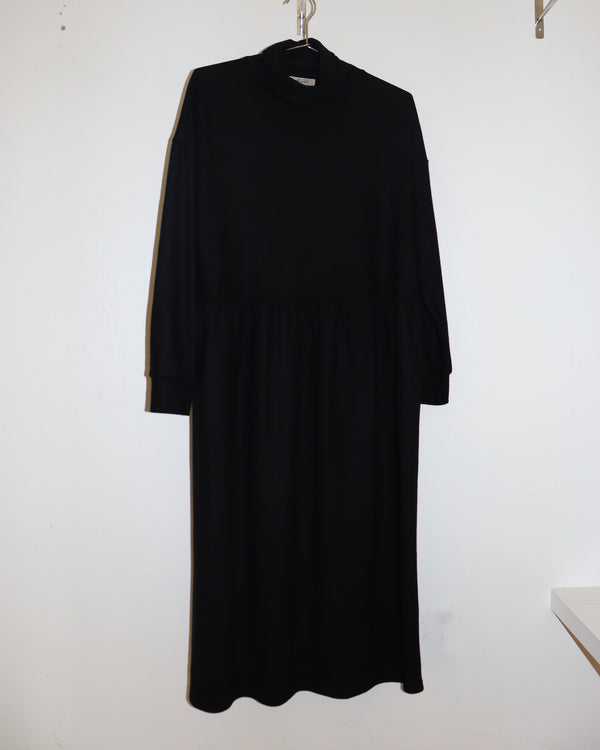 Pre-owned: Ichi Antiquites Turtleneck Dress in Black