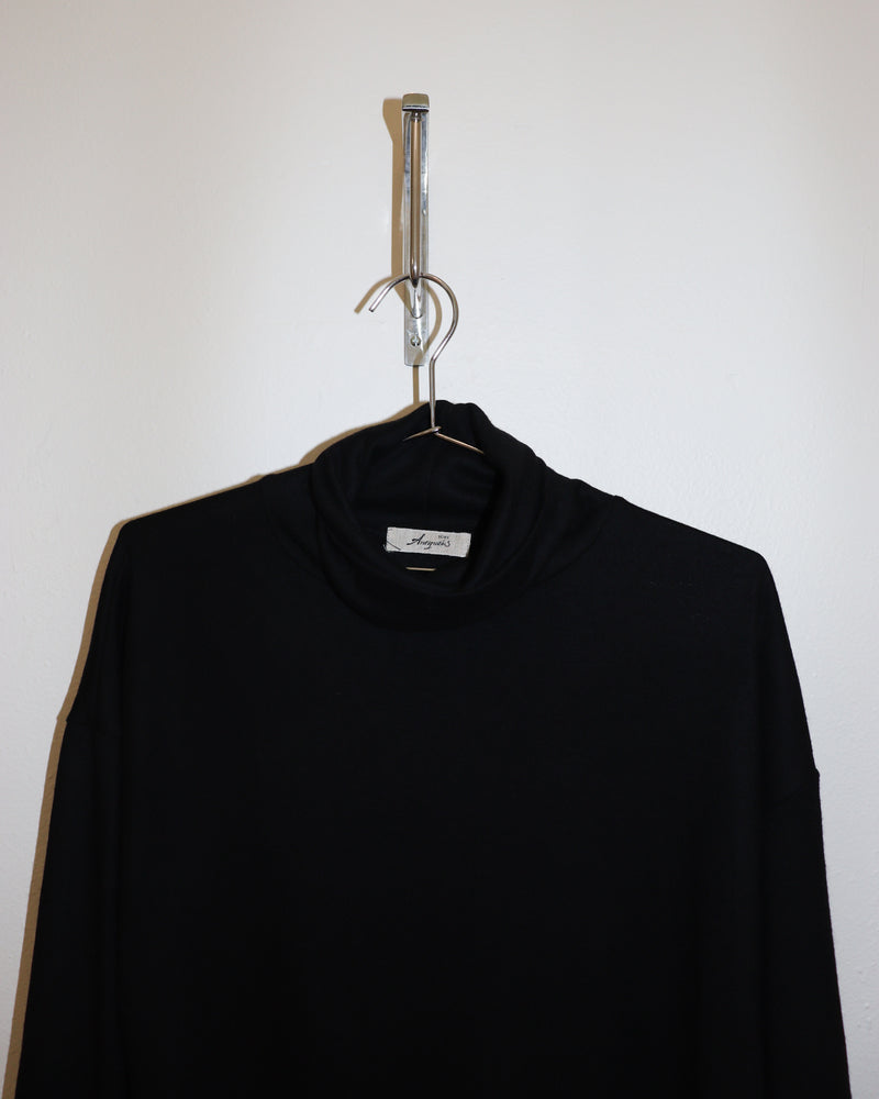 Pre-owned: Ichi Antiquites Turtleneck Dress in Black