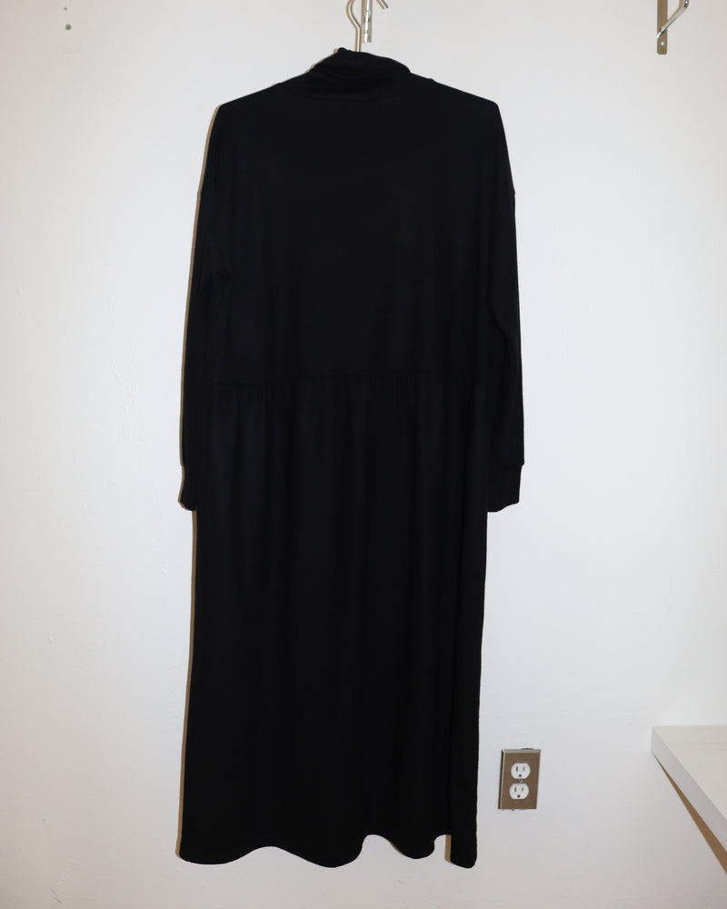 Pre-owned: Ichi Antiquites Turtleneck Dress in Black