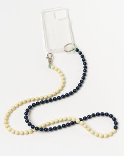 Ina Seifart Phone Necklace in Blueberry/Opal