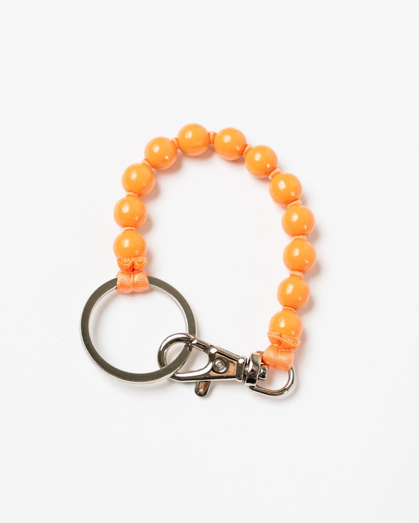 Ina Seifart Perlen Short Keychain in Peach