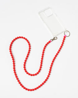 Ina Seifart Phone Necklace in Red Pink