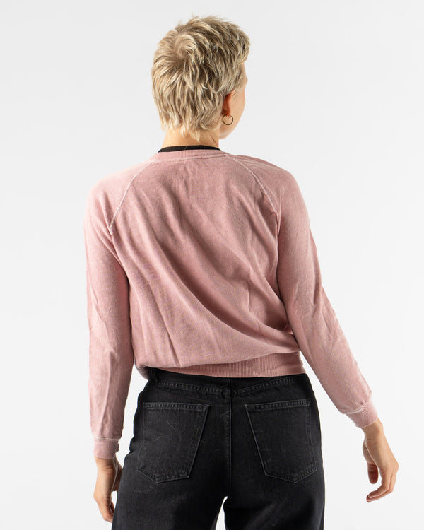 Pre-Owned: Calder Blake Brady Sweatshirt in Vintage Red