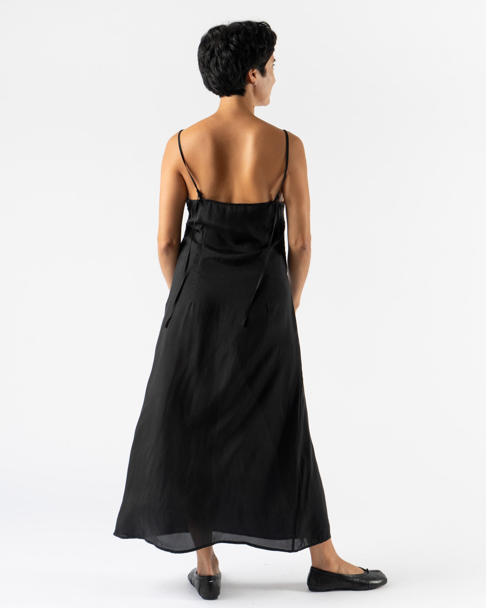 Jesse Kamm Slip Dress in Black