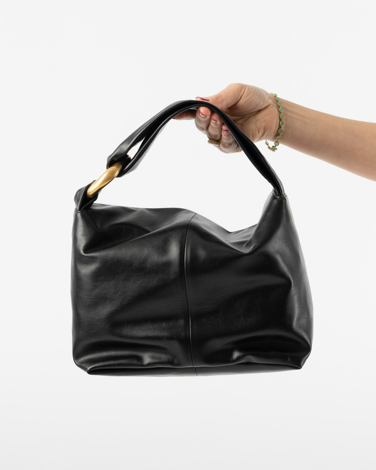 Jil Sander Ring Back MD in Black