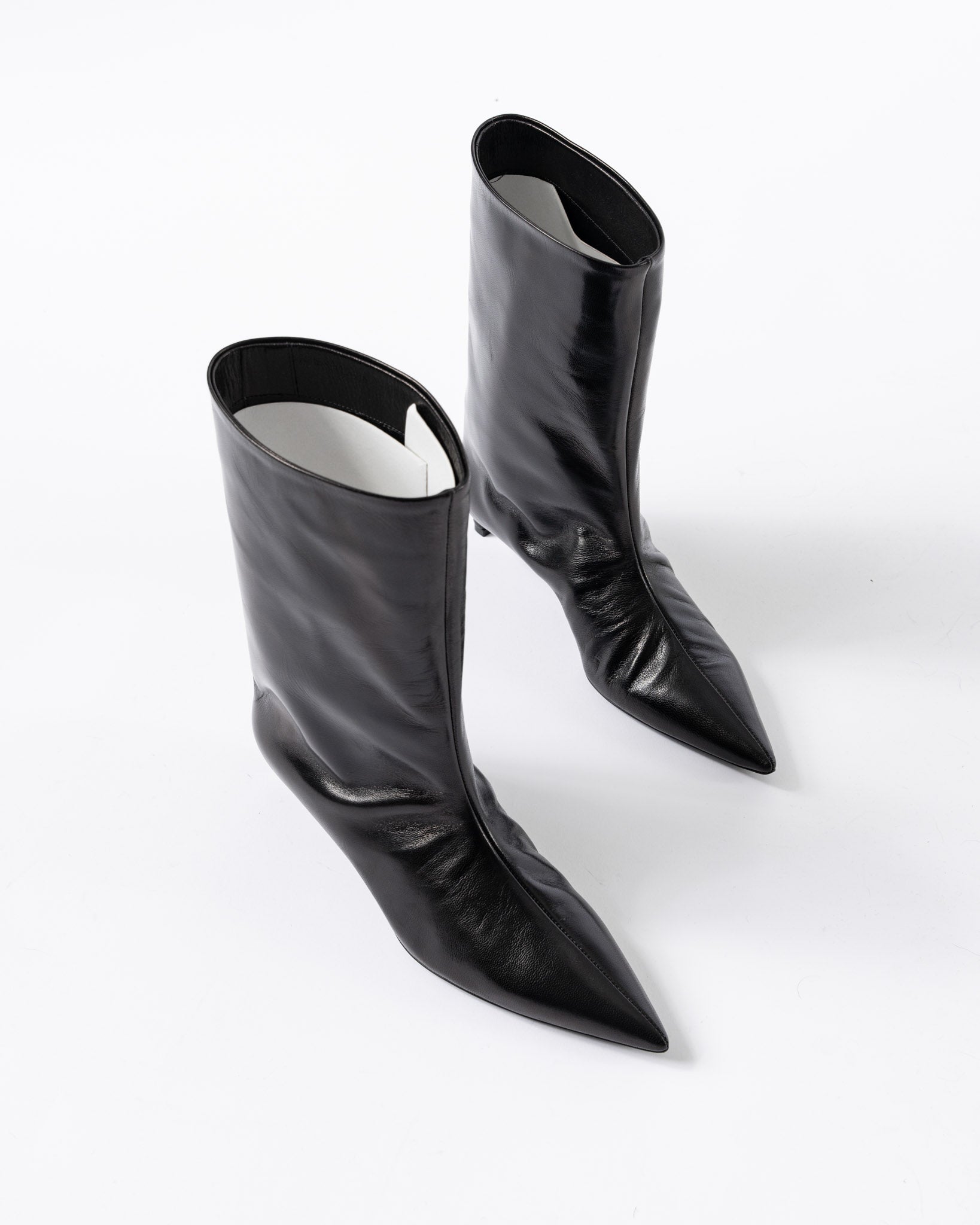 Jil Sander Half Boot in Black
