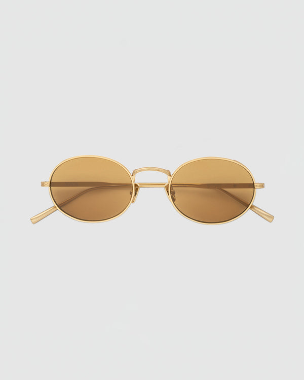 Tejesta JPG Sunglasses in Matte Yellow Gold