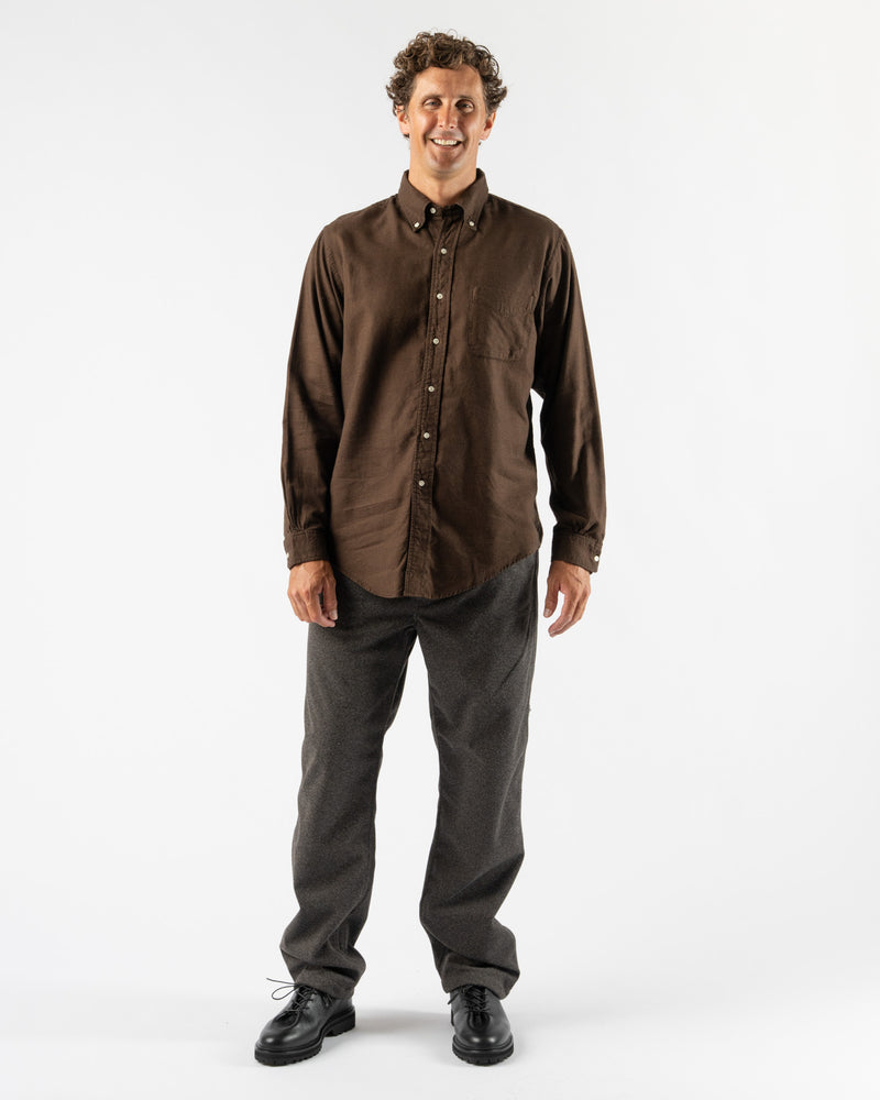 orSlow New Yorker Pant in Brown Tweed