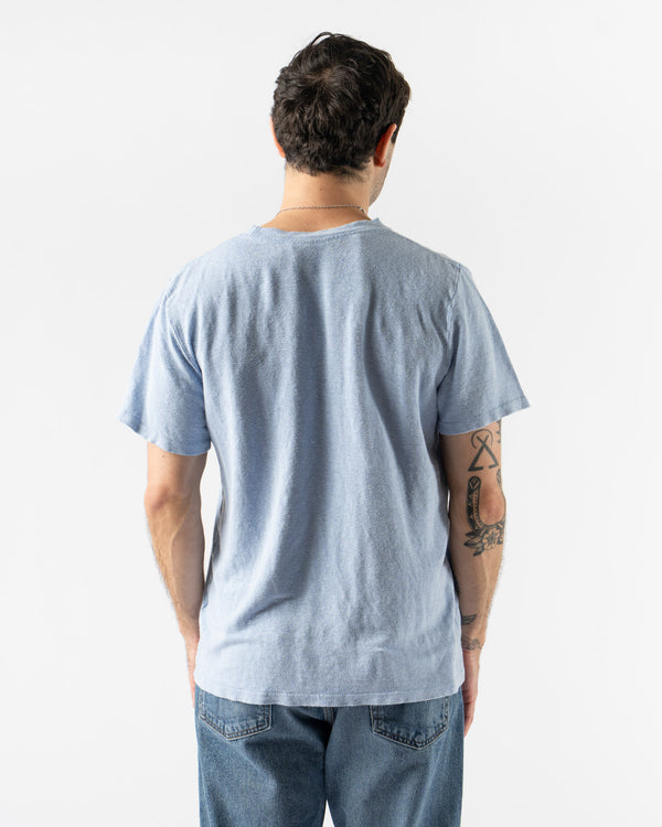 Jungmaven Mana 10 Tee in Coastal Blue
