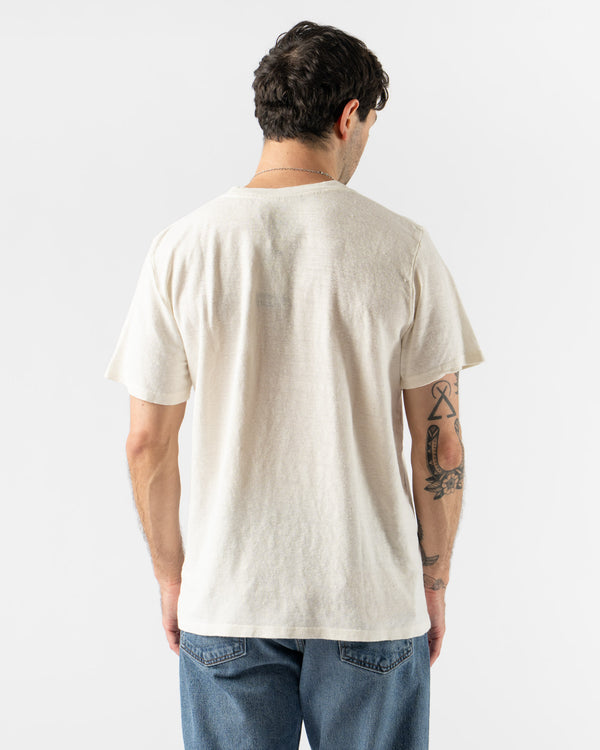 Jungmaven Mana 10 Tee in Washed White