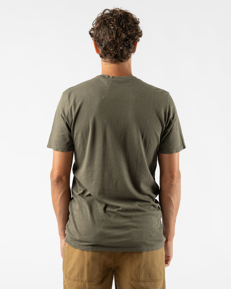 Jungmaven Basic Tee in Olive Green