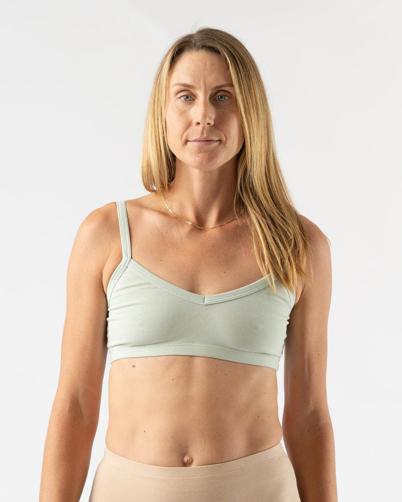 Jungmaven Bralette in Seafoam Green