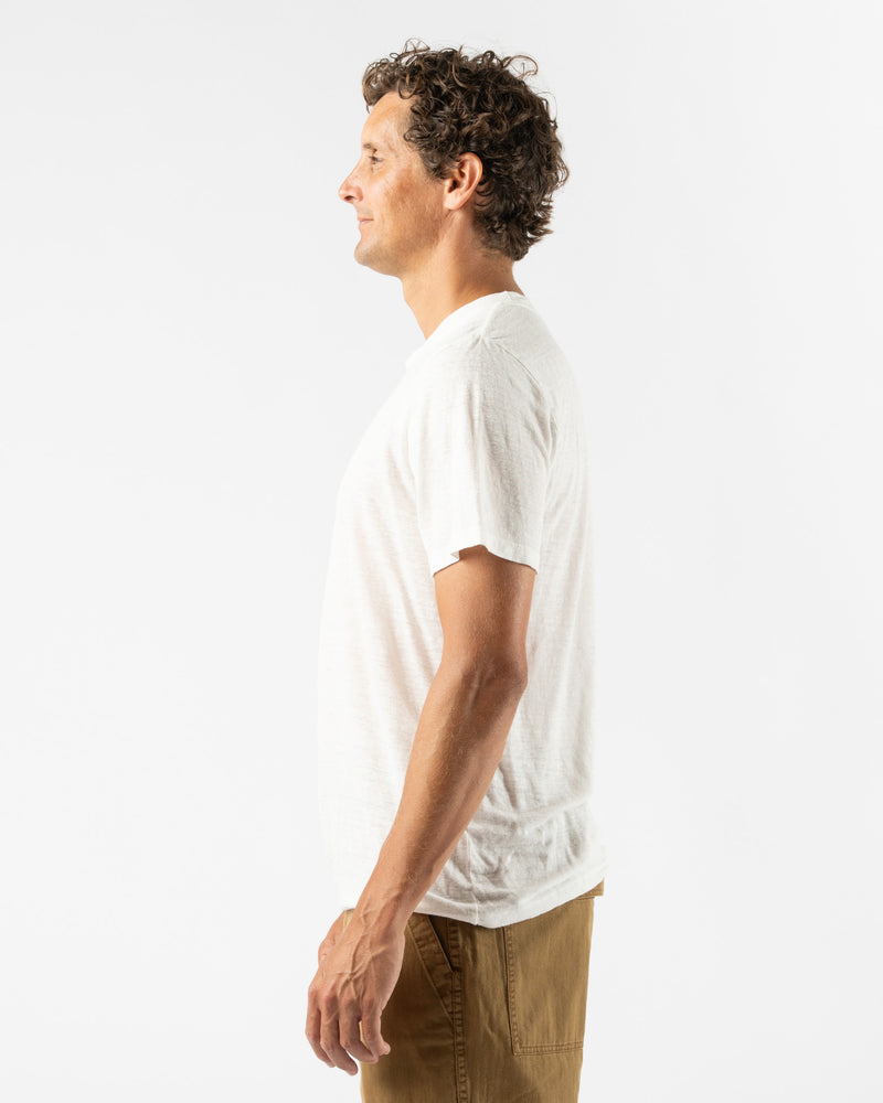 Jungmaven Mana 7 Tee in Washed White