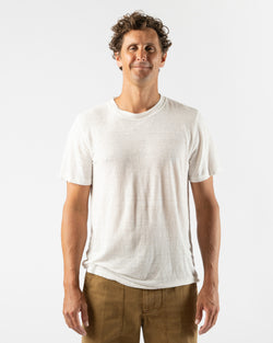 Jungmaven Mana 7 Tee in Washed White