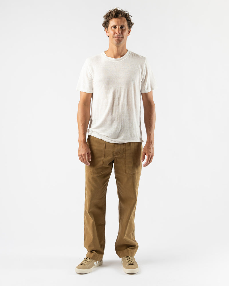 Jungmaven Mana 7 Tee in Washed White