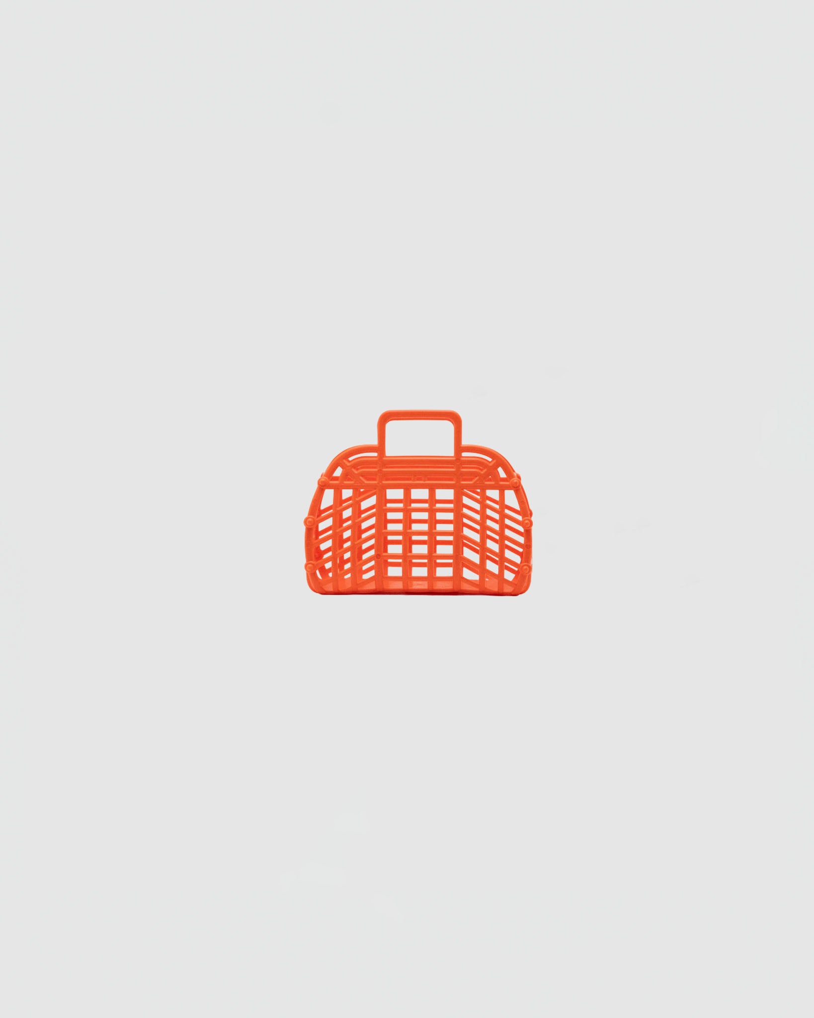 JustforZo Mini Basket in Coral
