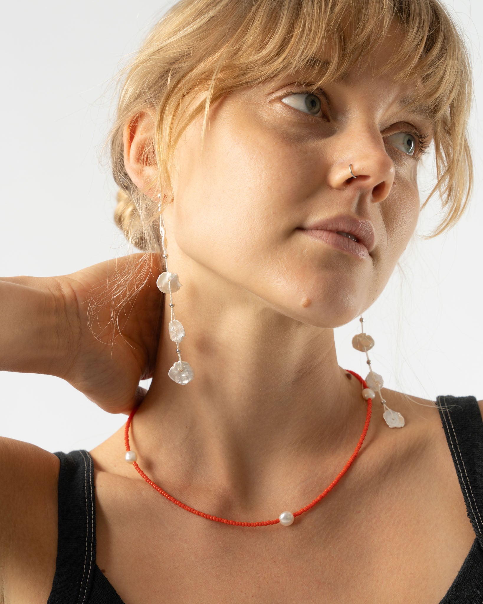 Santangelo Shoom Necklace in Orange