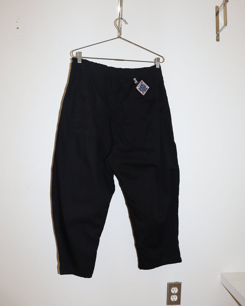 Pre-owned: Kapital Wide Leg Adjustable EasyGo Pant in Black