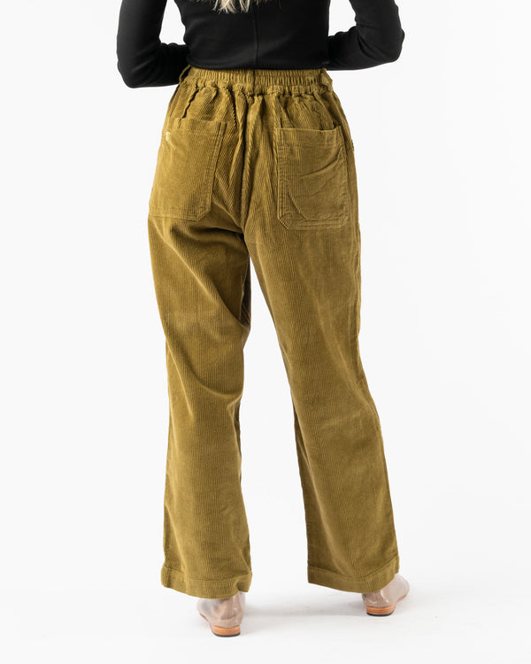 Kappy Corduroy Fatigue Pants in Olive