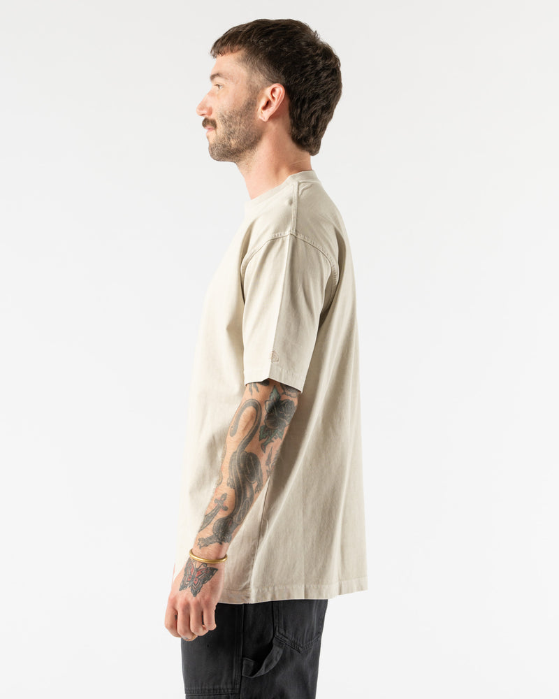 Kappy Pigment Corduroy T-Shirt in Oatmeal