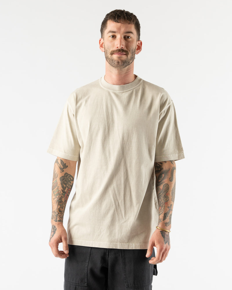 Kappy Pigment Corduroy T-Shirt in Oatmeal