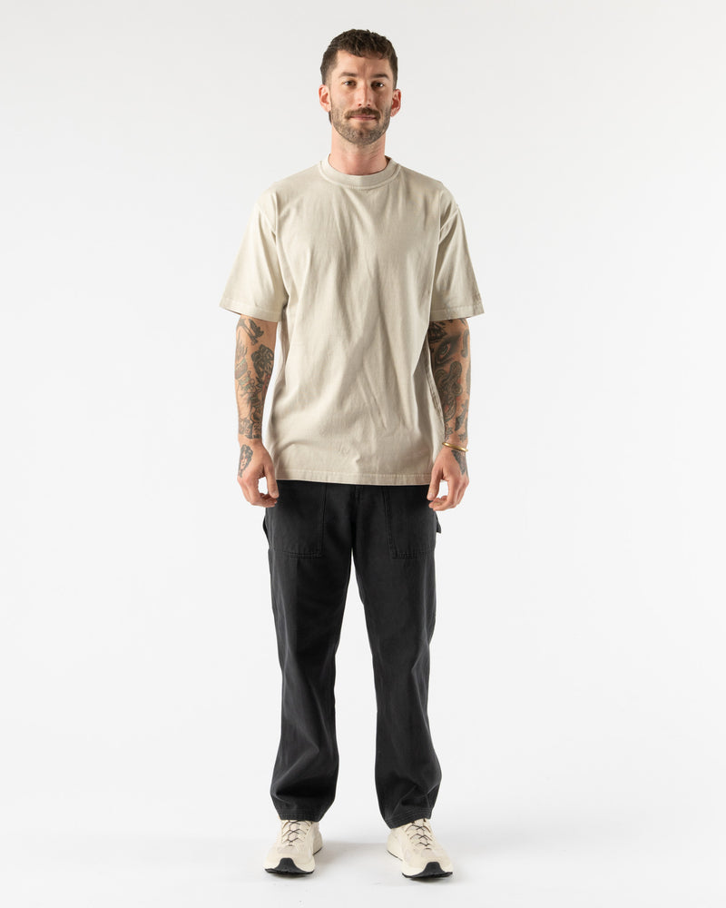 Kappy Pigment Corduroy T-Shirt in Oatmeal